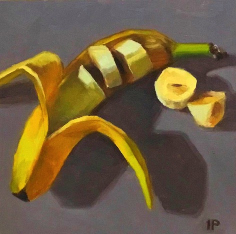 Let's go Bananas
Olieverf op canvasboard, inclusief lijst
150 euro